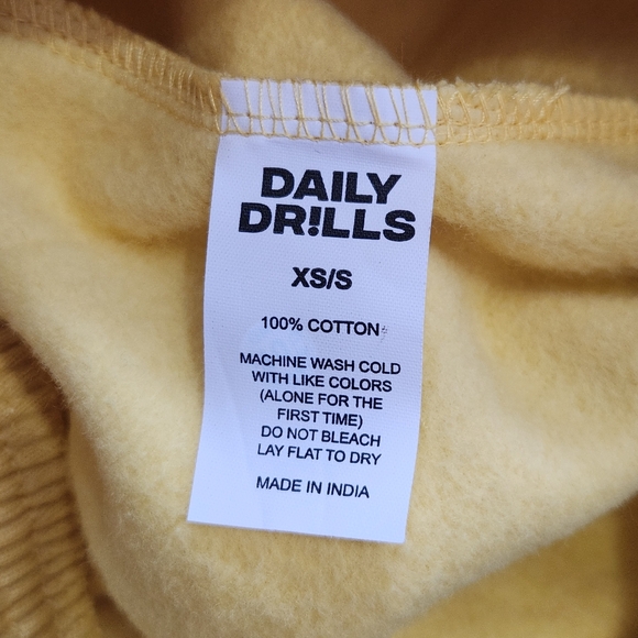 Daily Drills Yellow Sweatpants XS/S - Picture 3 of 14